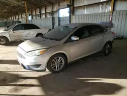 Salvage cars for sale at Phoenix, AZ auction: 2015 Ford Focus SE