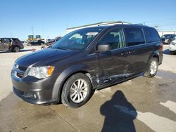 Salvage cars for sale at Haslet, TX auction: 2019 Dodge Grand Caravan SXT