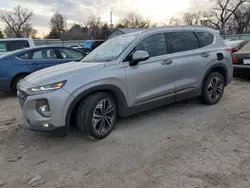 Salvage cars for sale at Wichita, KS auction: 2020 Hyundai Santa FE Limited