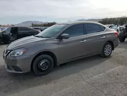 Salvage cars for sale at Las Vegas, NV auction: 2016 Nissan Sentra S