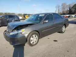 Salvage cars for sale at Dunn, NC auction: 2005 Toyota Camry LE