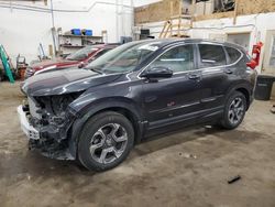 Salvage cars for sale at Ham Lake, MN auction: 2017 Honda CR-V EX