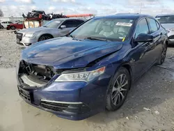 Salvage cars for sale at Cahokia Heights, IL auction: 2015 Acura TLX