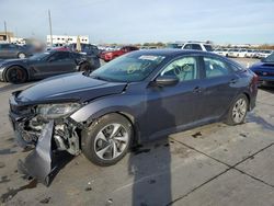 Honda Civic lx salvage cars for sale: 2019 Honda Civic LX