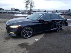 Honda salvage cars for sale: 2019 Honda Accord Sport