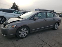 Salvage cars for sale at Moraine, OH auction: 2009 Honda Civic LX