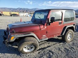 Salvage cars for sale at Mentone, CA auction: 2004 Jeep Wrangler / TJ Sport