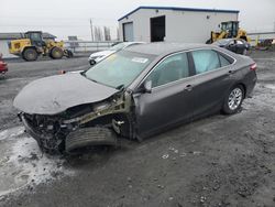 Salvage cars for sale from Copart Airway Heights, WA: 2015 Toyota Camry LE