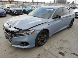 Carros híbridos a la venta en subasta: 2022 Honda Accord Hybrid Sport