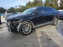 Salvage cars for sale at Ocala, FL auction: 2017 Lincoln MKX Reserve