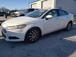 Salvage cars for sale at Duryea, PA auction: 2016 Ford Fusion S