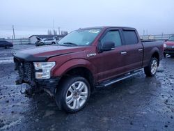 Ford salvage cars for sale: 2017 Ford F150 Supercrew