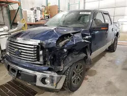 Salvage cars for sale at Columbia, MO auction: 2012 Ford F150 Supercrew