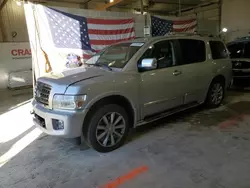 Salvage cars for sale at Columbia, MO auction: 2010 Infiniti QX56