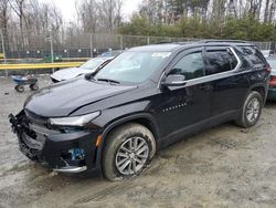 Salvage cars for sale at Waldorf, MD auction: 2023 Chevrolet Traverse LT