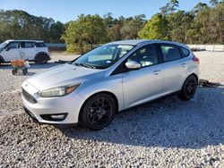 Salvage cars for sale from Copart Houston, TX: 2016 Ford Focus SE