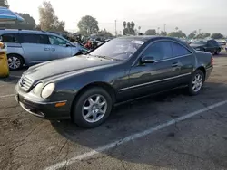 Salvage cars for sale at Van Nuys, CA auction: 2000 Mercedes-Benz CL 500