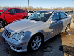 Salvage cars for sale at Louisville, KY auction: 2006 Mercedes-Benz C 230