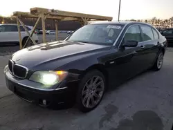 BMW 7 Series salvage cars for sale: 2006 BMW 750 LI