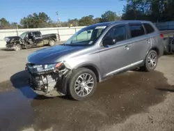 Mitsubishi Vehiculos salvage en venta: 2016 Mitsubishi Outlander SE