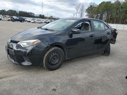 Salvage cars for sale at Dunn, NC auction: 2016 Toyota Corolla L