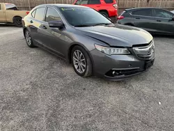 Acura Vehiculos salvage en venta: 2017 Acura TLX Advance