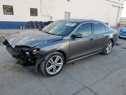 Salvage cars for sale at Farr West, UT auction: 2014 Volkswagen Passat SEL