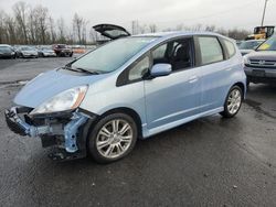 Salvage cars for sale from Copart Portland, OR: 2009 Honda FIT Sport