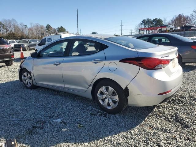 2016 Hyundai Elantra SE