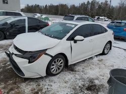 2021 Toyota Corolla LE en venta en Cookstown, ON