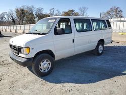 Salvage cars for sale from Copart Spartanburg, SC: 1999 Ford Econoline E350 Super Duty Wagon