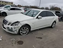 Salvage cars for sale at Wilmer, TX auction: 2012 Mercedes-Benz E 350 4matic