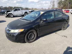 Vehiculos salvage en venta de Copart Dunn, NC: 2008 Honda Civic LX