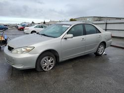 Salvage cars for sale from Copart Bakersfield, CA: 2004 Toyota Camry LE