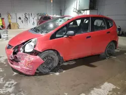 Salvage cars for sale from Copart Cleveland: 2009 Honda FIT DX-A