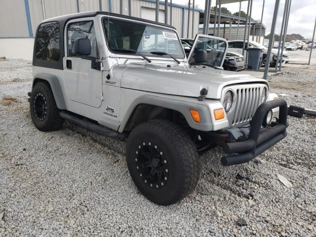 2004 Jeep Wrangler / TJ Sport