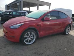 Salvage cars for sale at West Palm Beach, FL auction: 2020 Tesla Model Y