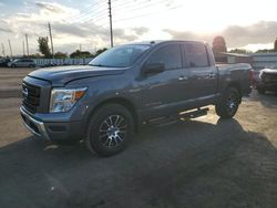 Nissan salvage cars for sale: 2021 Nissan Titan SV