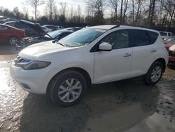 Salvage cars for sale at Waldorf, MD auction: 2013 Nissan Murano S