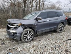 Salvage cars for sale at Cicero, IN auction: 2016 Honda Pilot Touring