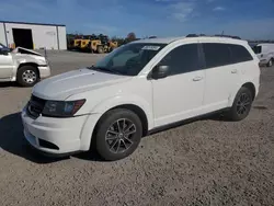 Salvage cars for sale at Lumberton, NC auction: 2018 Dodge Journey SE