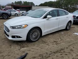 Salvage cars for sale at Seaford, DE auction: 2016 Ford Fusion Titanium