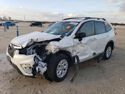 Salvage cars for sale at New Braunfels, TX auction: 2021 Subaru Forester