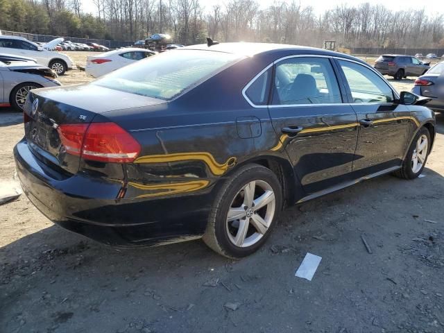 2012 Volkswagen Passat SE