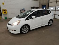 Salvage cars for sale from Copart Blaine, MN: 2010 Honda FIT Sport