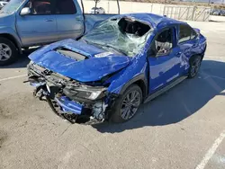 Salvage cars for sale at Rancho Cucamonga, CA auction: 2022 Subaru WRX