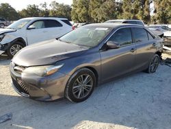 Salvage cars for sale at Ocala, FL auction: 2015 Toyota Camry LE