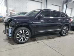 Volkswagen Vehiculos salvage en venta: 2023 Volkswagen Atlas Cross Sport SEL Premium R-Line