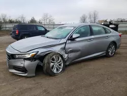 Salvage cars for sale at Columbia Station, OH auction: 2020 Honda Accord LX