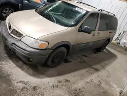 Pontiac Vehiculos salvage en venta: 2005 Pontiac Montana